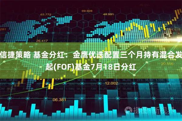 信捷策略 基金分红：金鹰优选配置三个月持有混合发起(FOF)基金7月18日分红