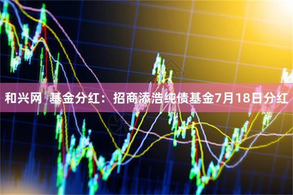 和兴网  基金分红：招商添浩纯债基金7月18日分红